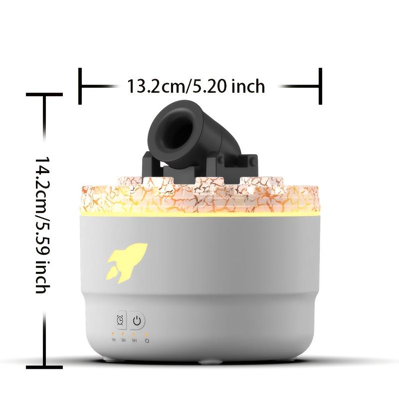 Diffusor für ätherische Öle in Turmform, 6,76 oz Aromatherapie-Diffusor, automatische Abschaltung und Timer, 3 Timer, 7 Farben, Diffusoren für große Räume