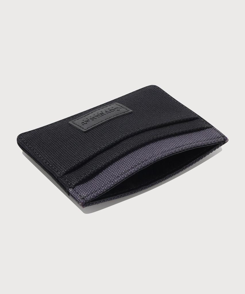Covernat Canvas Card Holder Black