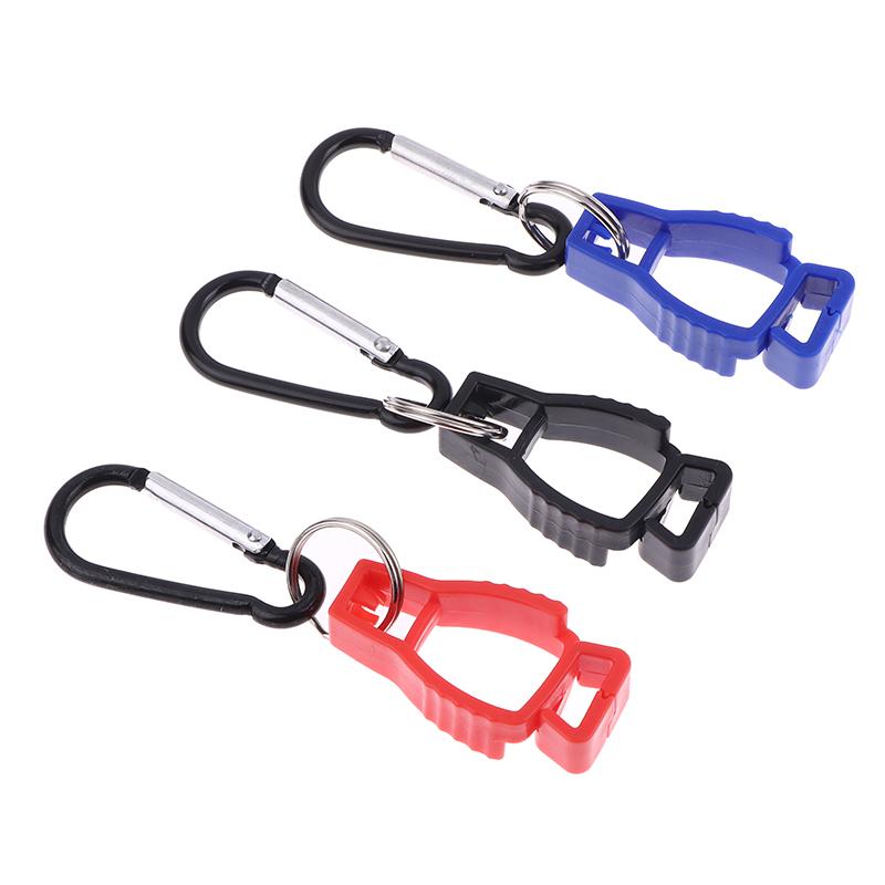 Multifunctional Fastener Hook Plastic Safety Work Gloves Clamp Belt Holder For Hanging Gloves Masks Towels And Sports Kettles