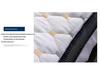 Hotel Quality High and Low Pillows - Durable, Neck Supportive Pillow Inserts for Home, Dormitory, or B&B Use