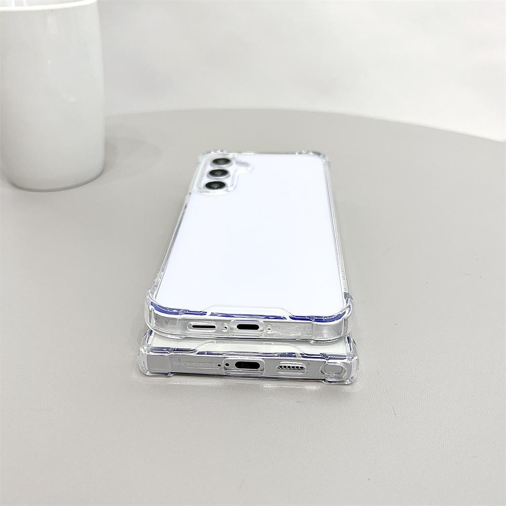 Transparent Anti yellowing Case for Samsung S25 FE S24 Ultra S23 S22 S21 S20 A15 A16 A06 A26 A35 A36 A55 A56 M56 M16 F06 Cover