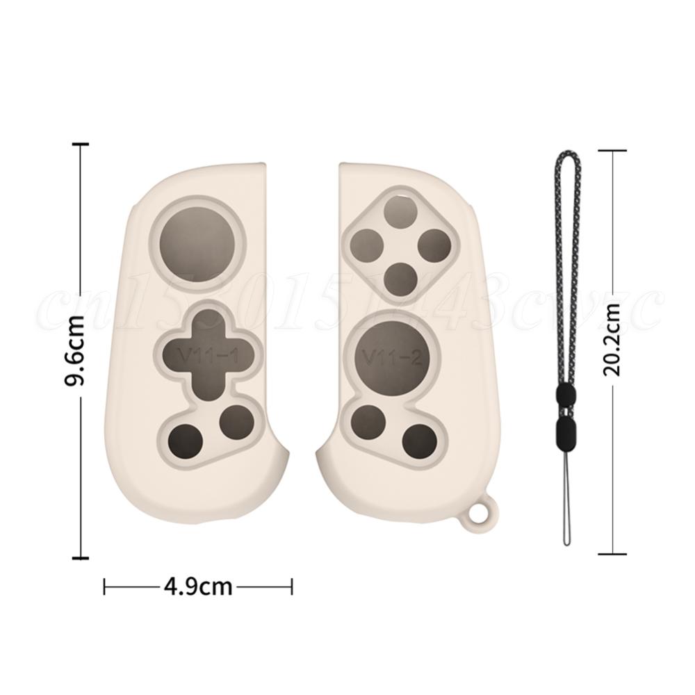 Silicone Handle Protective Case Anti-Slip Grip Case Cover Anti-Scratch Controller Skin for Backbone One Mobile Gaming Controller
