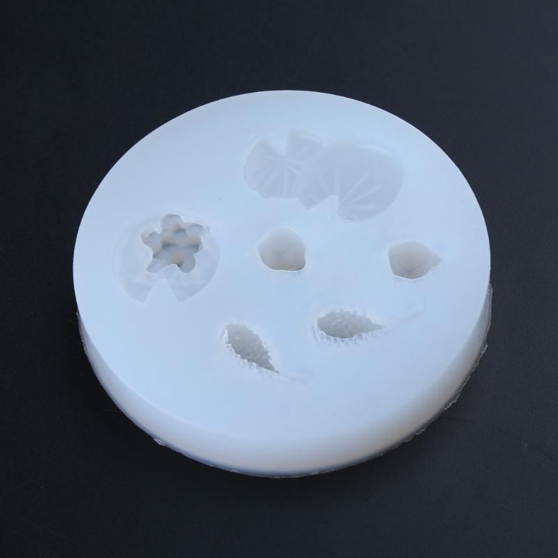 Lotus Leaf & Petal Silicone Mold Fish Bottle Epoxy Casting Mold Crystal Epoxy Mould Material Handmade Clay Mould Craft