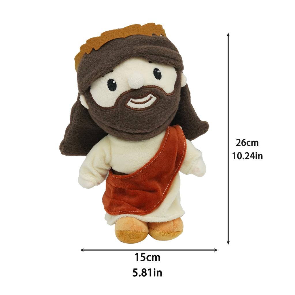TreasuringU Neue Jesus Plüschpuppe Cartoon Maria Stofftier Weiches Araber Plüschtier Heimdekoration Kindertag Geschenk