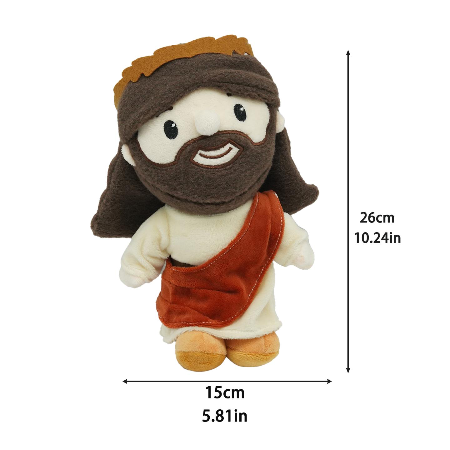 Treasuringu Nieuwe Jezus Pluche Pop Cartoon Maria Knuffel Zacht Arabisch Pluche Huisdecoratie Kinderdag Cadeau
