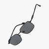 RECLOW Stainless Amon Sunglasses Black