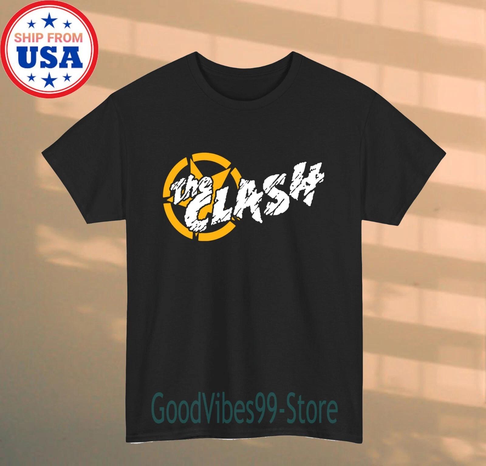 THE CLASH Men s Black Size S-5XL 4XL