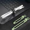Stretchable Silicone Cable Holders Tear Resistant Cord Wrap For Phone Chargers Laptop Accessories