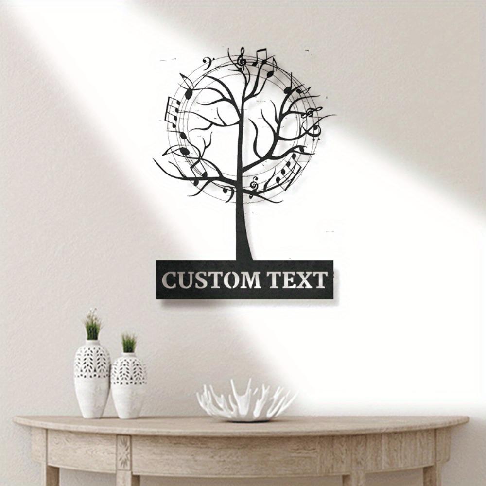 Vintage Iron Music Sign Wall Art Home Decor Metal Poster