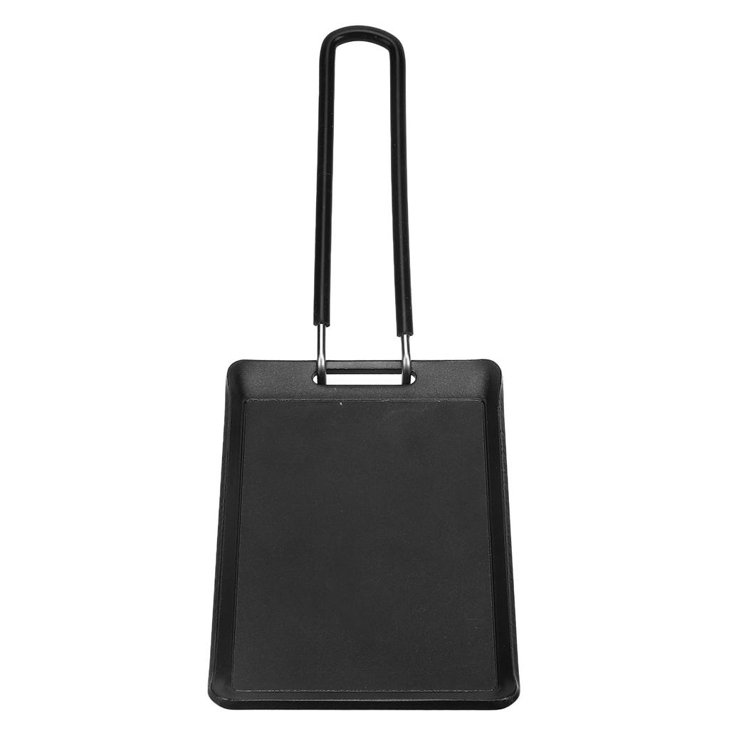 Tragbare Grillpfanne mit Griff Antihaft-Grillplatte Camping-BBQ-Grillpfanne für Draußen