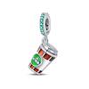 Beautiful copper Tea Cup Wine Cup Beer Coffee Cup Bottle Charm Bead Charms Compatible With Do It Yourself Bracelets Necklaces Lovely Gifts