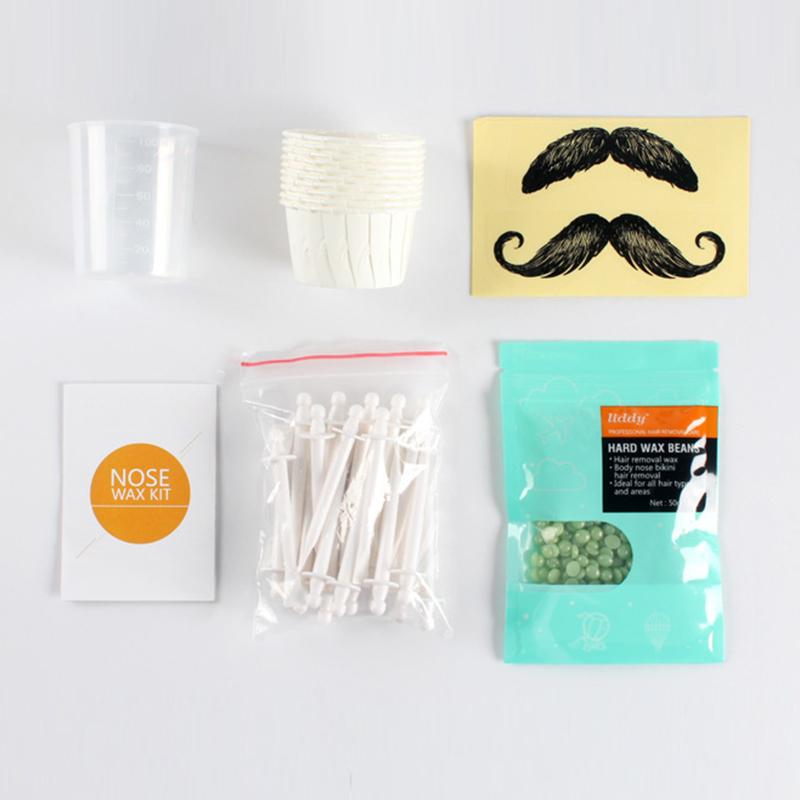 Nose Wax Kit Nose Ear Hair Instant Removal Wax Stick Set Multifunctional Safe Quick Nostril Waxing
