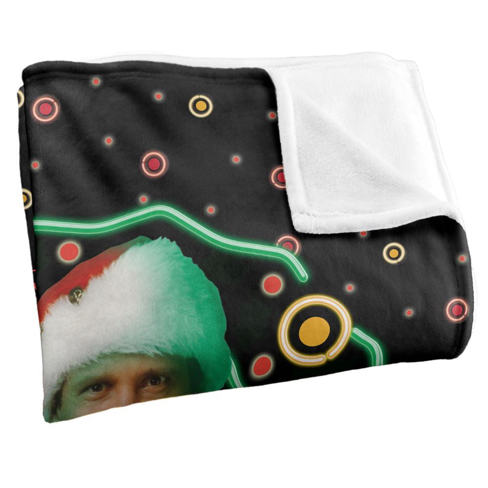 National Lampoon's Christmas Vacation Merry Clarkmas Headshot Blanket