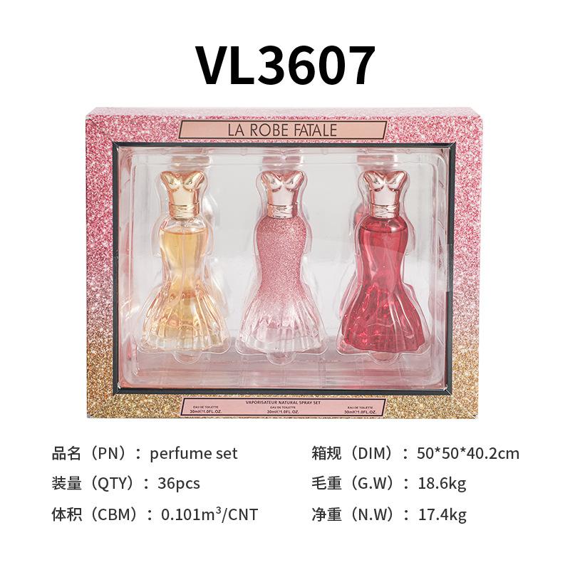 Perfume skirt women s perfume set Christmas gift box fruity fragrance women s fragrance perfumes