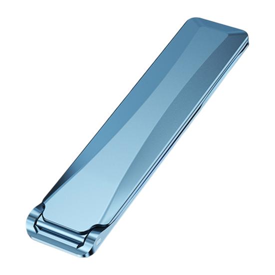 

Держатель для мобильного телефона. Одна портативная регулируемая вертикальная палка и горизонтальная подставка для мобильного телефона с функцией громкой связи. синий