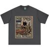More Espresso Less Depresso Japanese Funny Cat Meme Tshirt Unisex Unisex Vintage Fashion Tshirt Summer Loose Casual Cotton Tshirts