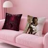 3Horrible Movie S-Silent Hill 3 Pillow Case Anti-dustmite Pillowcase Invisible Zipper Silky Short Plush Sofa Cushion Cover