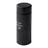 QAHWA Coffee Bottle 420ml Pearl Black Direct Drinking Vacuum Insulated Double Layer Teflon Coating On the Inside Enjoy the Taste and Aroma of Coffee