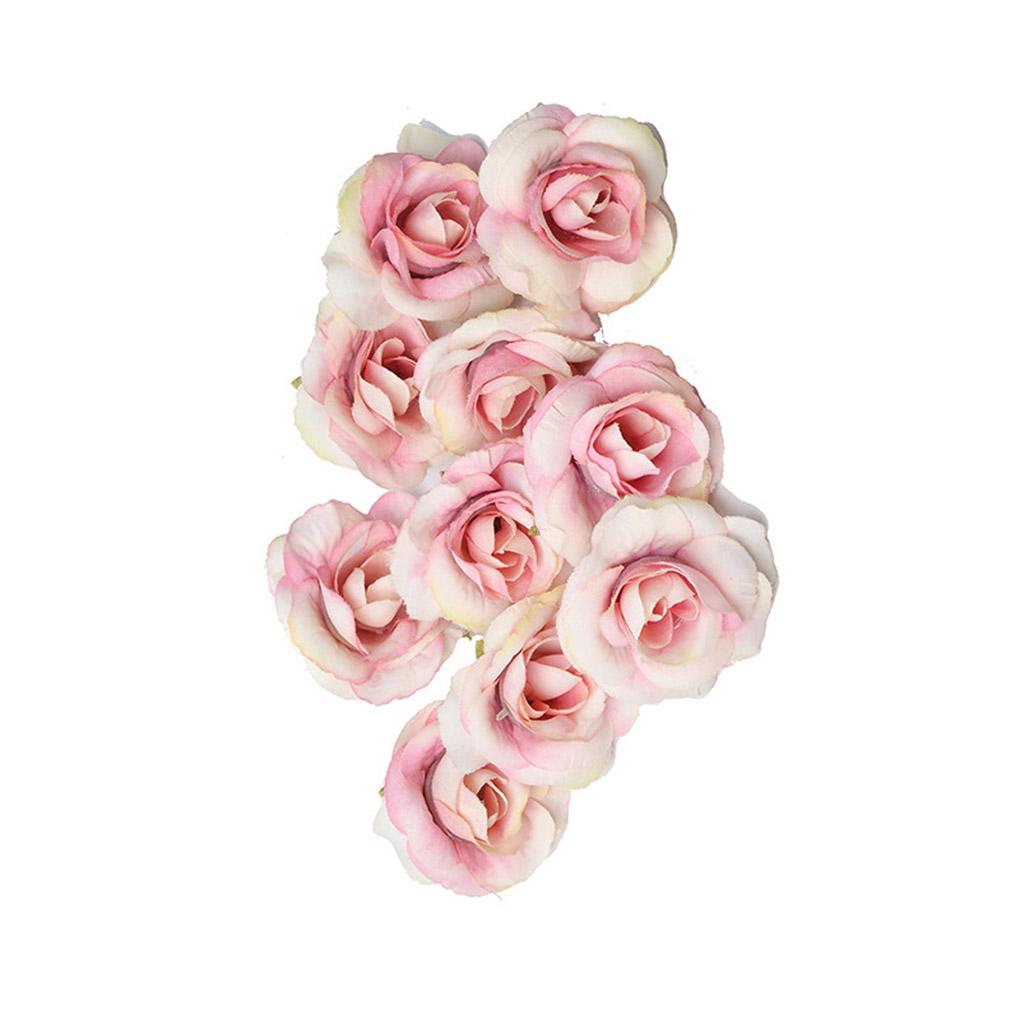 Artificial Flowers Home Silk Flower Decor Rose Head Artificial Rose Head