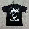 American cross-border trendy brand PATTA design sense letter printing short-sleeved T-shirt men's and women's trendy brand versatile loose top