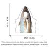 Funny Halloween Suit Fish Costume Halloween Party Suit For Men and Women