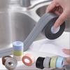 1 pieza Pegatinas de pared impermeables para baño Cintas de sellado Tiras de sellado adhesivas de PVC Cinta para borde de fregadero Accesorios para cocina y baño