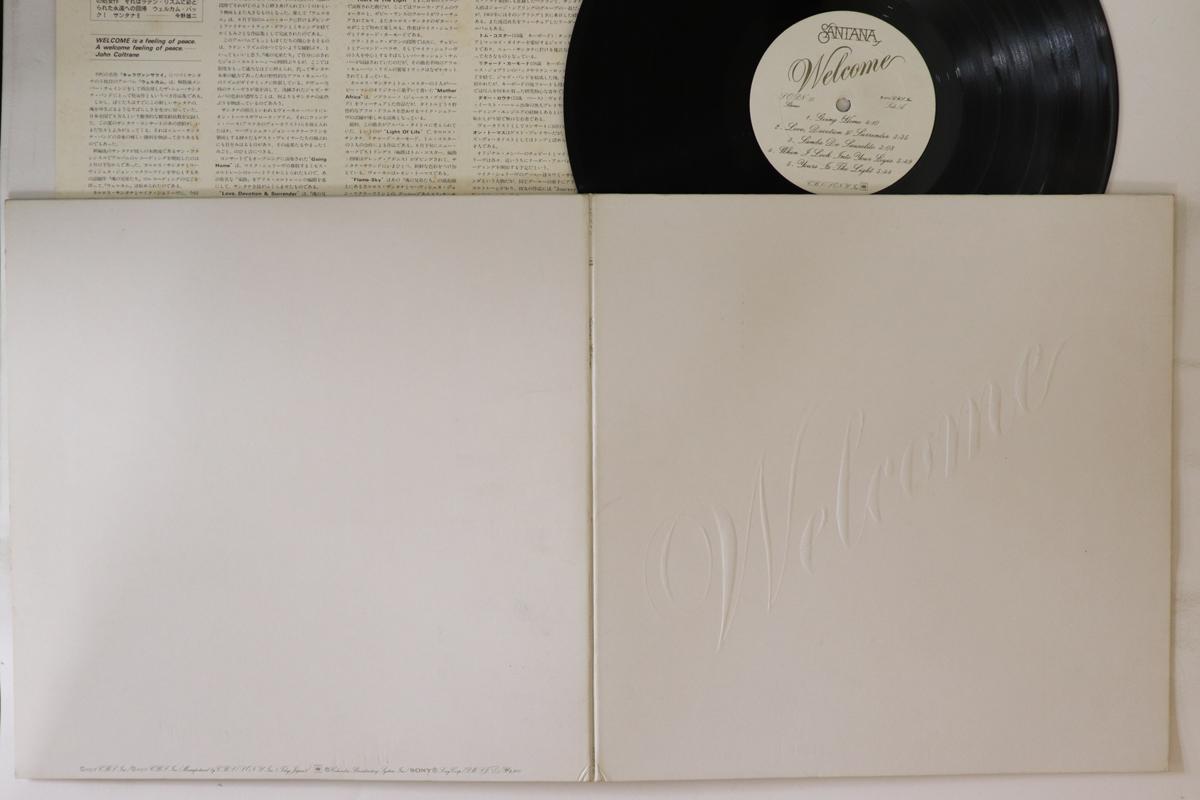 

LP Record SANTANA - Welcome (- Embossed Sleeve) SOPN55 CBS SONY 1973 Japan Rock Used