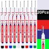 100/8/4Pcs/Set 20mm Deep Hole Long Nib Head Markers For Metal Perforating Pen Waterproof Woodworking Decoration Multi-Purpose