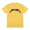 Autism Metal Rock Meme T-shirt Men Women Fashion Hip Hop Short Sleeve Oversized T-shirts Summer Sport Loose T Shirt Tops