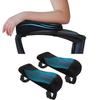 Calmoon Armrest Supervised by a Physical Set of Memory Gaming Computer Desk Driving Japanese Instruction Elbow Black Cushion, Therapist, Armrests, 2,