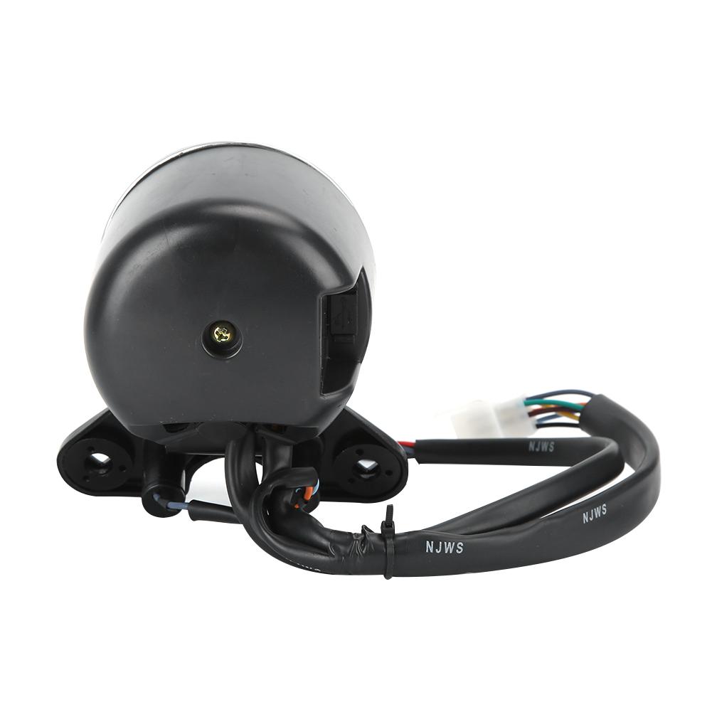 Multifunctionele Motorinstrumenten Retro LED Snelheidsmeter Brandstofmeter Past op CG125