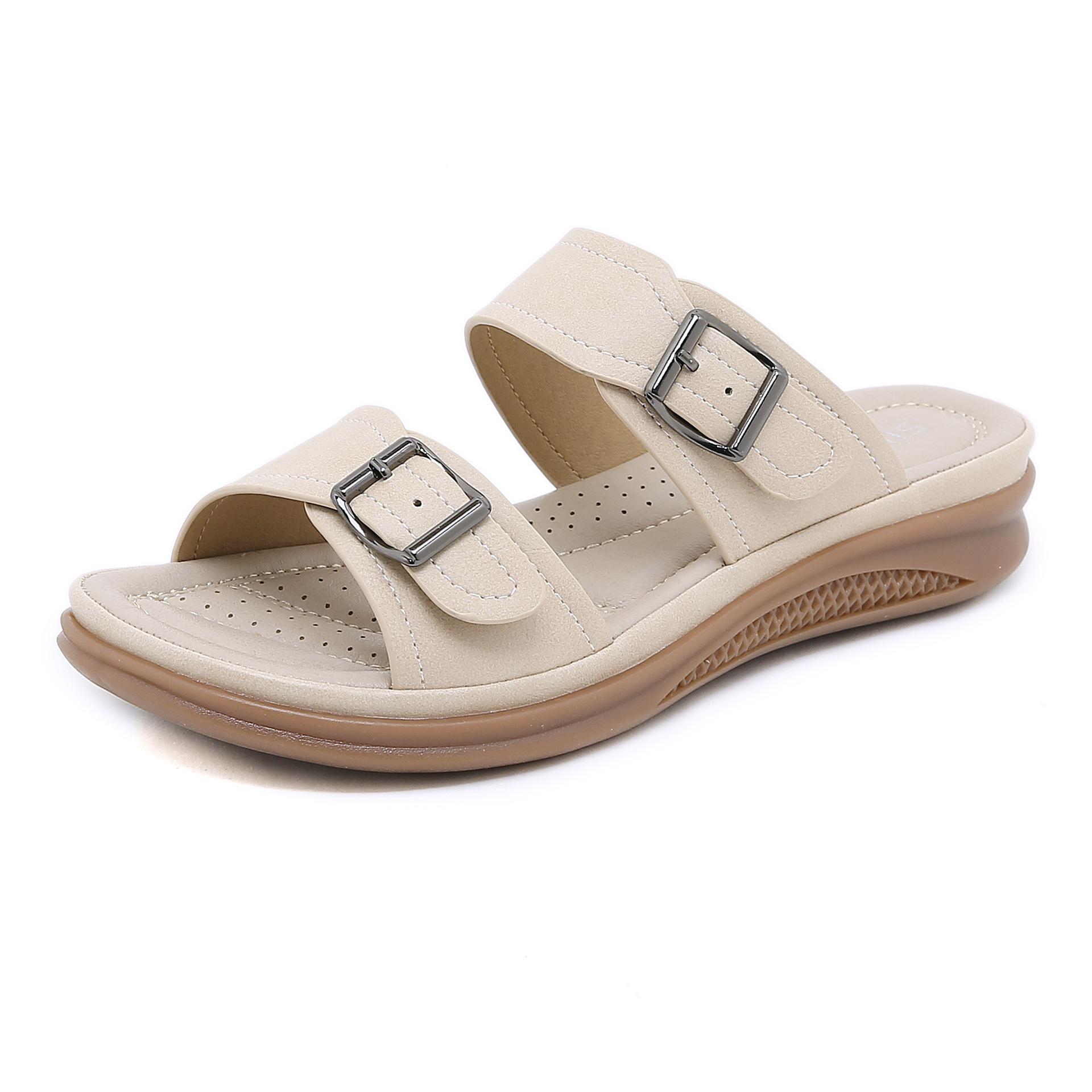 

Fashion Shoes for Women Platform Sandals Summer Fashion Women Wedges Comfortable Slip on Shoes Plus Size 36-42 Sandalias De Mujer 36