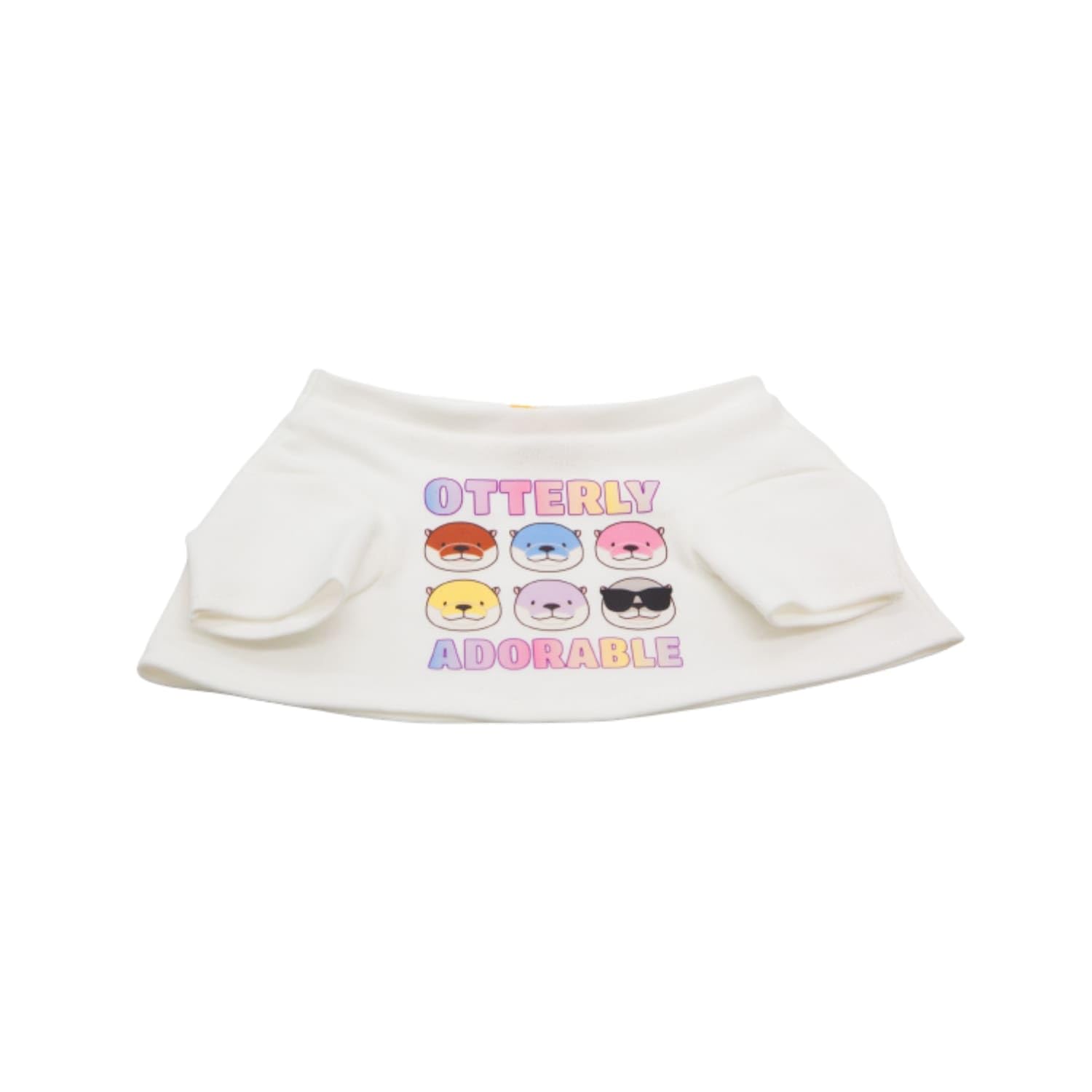 

Morisaka Global Mochi Series Large T-Shirt, Otterly Adorable (5x2x4cm), for Plush Toys, Dress-Up, Cute, Collection, Mochiburu, Mochineko, and More