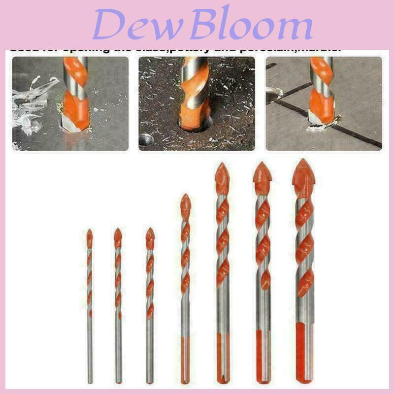 Premium 5/7 Pcs Drill Bits Set For Effortless Ceramic Wall Glass Hole Punching