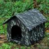 Insulated Warm Pet House For Cats And Small Dogs Outdoor Use Waterproof Rain Snow Protecting Easyly Clean