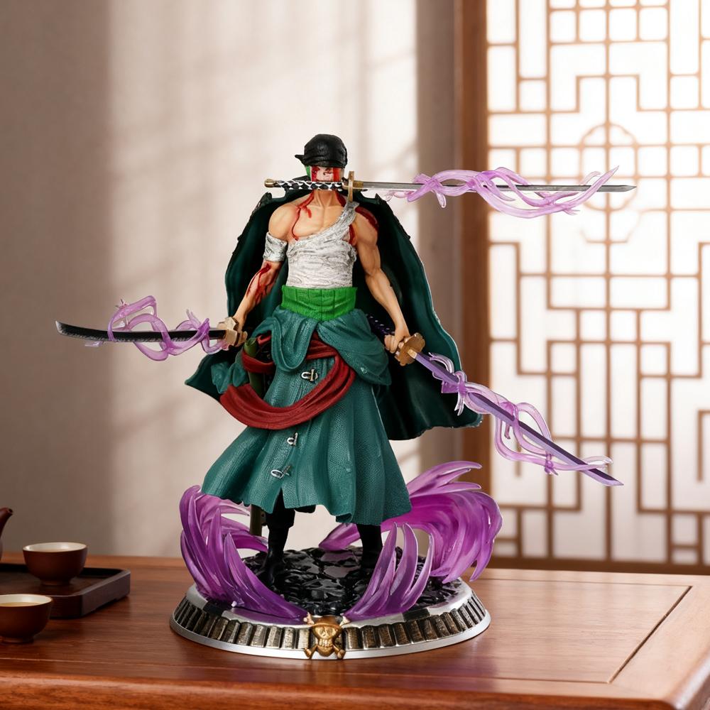 One Piece Roronoa Dream Zoro Anime Figur Sammlerfigur Modell Cartoon Kinder Jungen Spielzeug Geschenk Kinderspielzeug