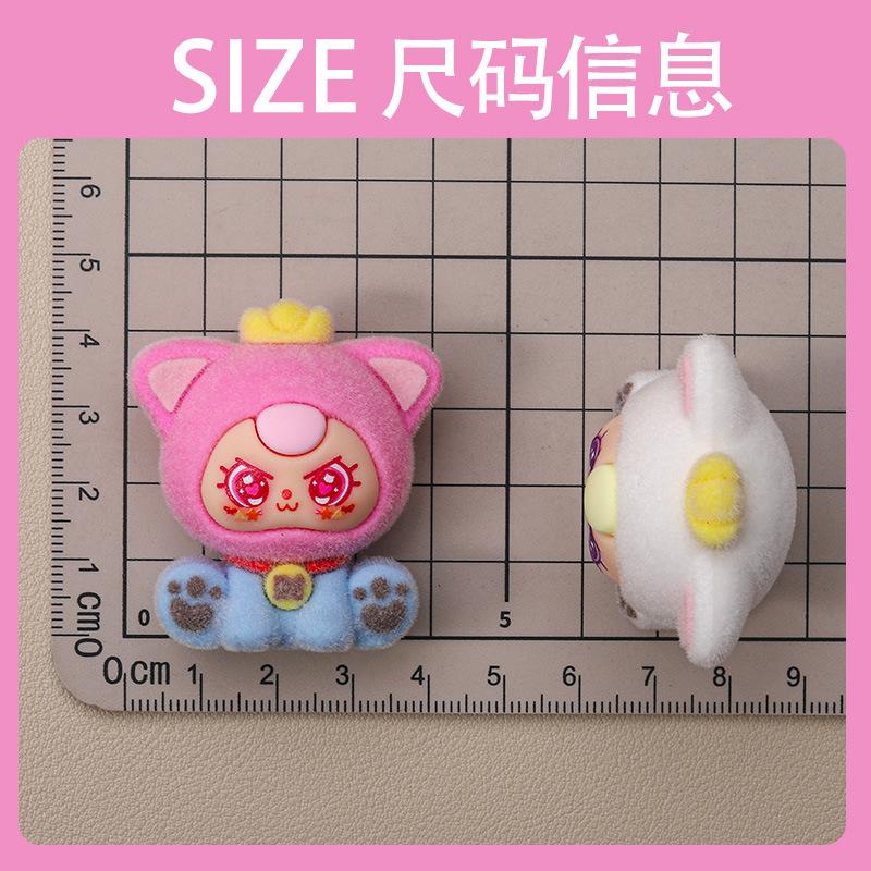 9pcs/Set Mini Baby Three Figure Toy Cat Figurine Desktop Decoration Model Ornaments Toys Boys Girls Christmas Gifts