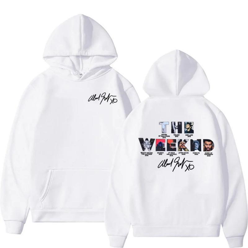 The Weeknd Hoodies Graphic Printed Sweatshirts Casual Long Sleeve Tops for Men Women