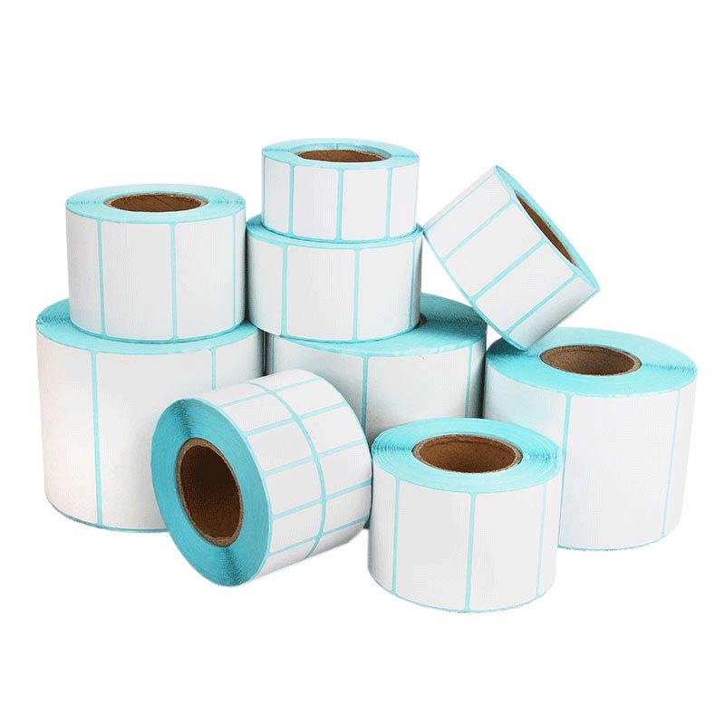 Waterproof Thermal Self-Adhesive Label Paper for Electronic Scales - 50x30mm to 60x100mm Sizes