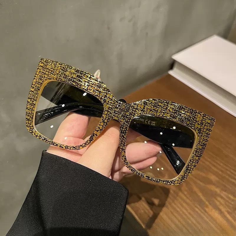 Fashion Jelly Color Cat Eye Glasses for Women Clear Lens Glasses Party Decorative Spectacles Accessory Eyewear