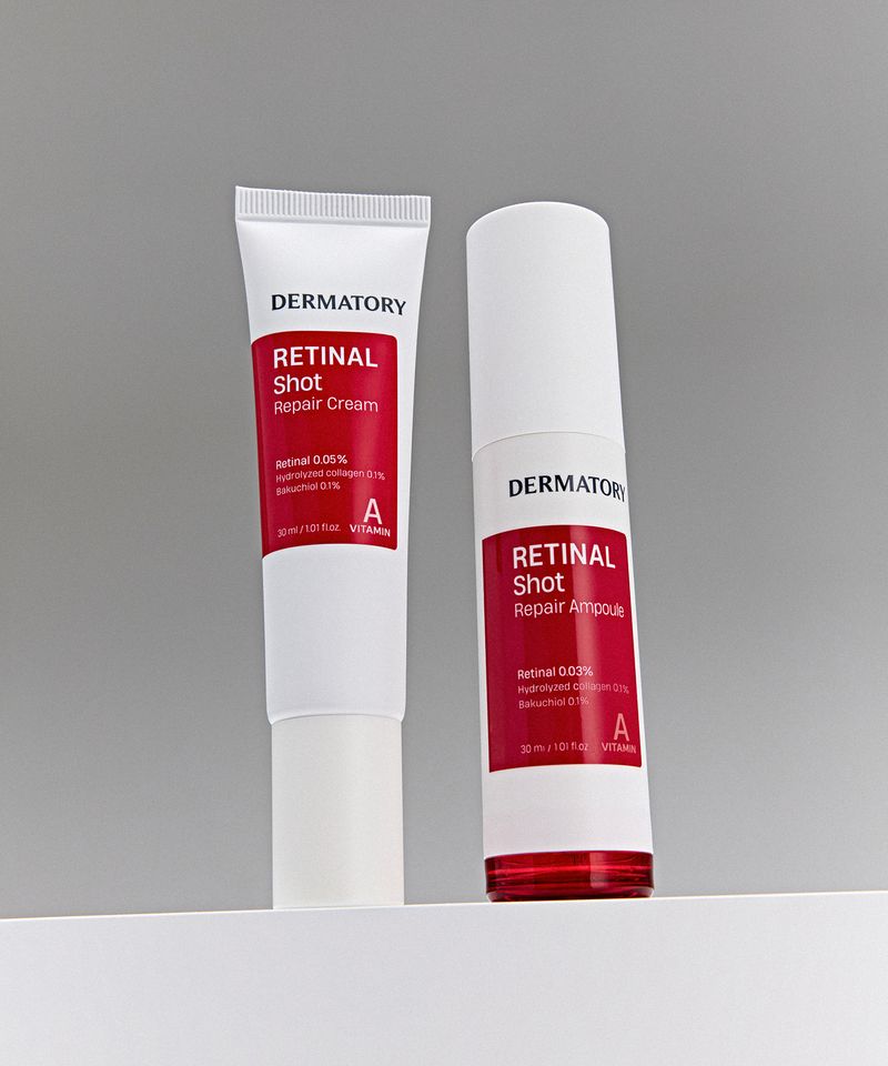 [SET] Retinal Shot Firming Repair Ampoule + Repair Cream [Gift] Hyal Shot Cream 10ml