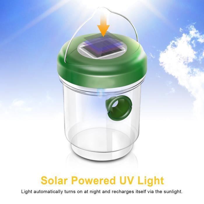 Fly, Wasp, and Mosquito Trap; Insect Trap, Hornets - Solar with LED Light