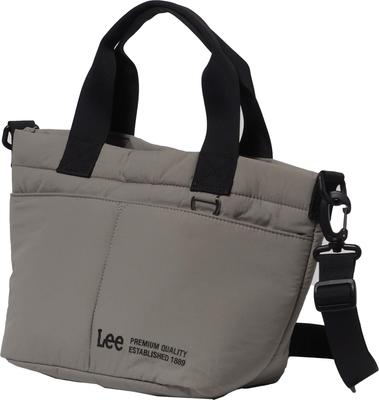 Lee Melty Polyester Tote Bag with Shoulder Strap, Gray, 320-1411-11