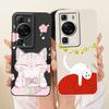 For Huawei P60 Pro Case MNA-AL00 MNA-LX9 Cute Rabbit Cartoon Cover Soft TPU Phone Case For Huawei P60 Art P 60 Pro Fundas Bumper
