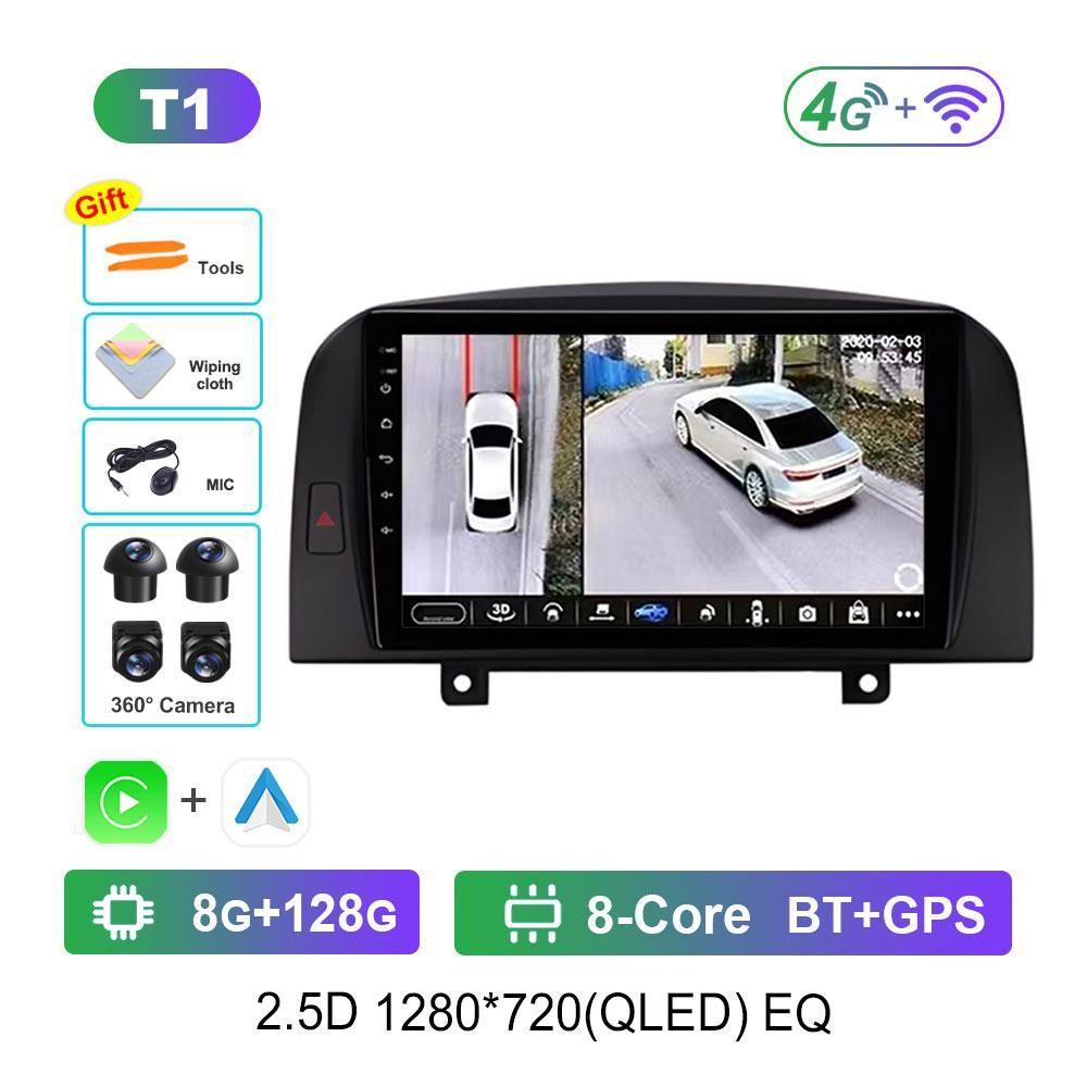 Car Radio Multimedia Player Android System for Hyundai SONATA NF 2004 - 2008 GPS Navi 4G WiFi Bluetooth Touch Screen DSP Stereo