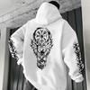 2025 Trendy Winter Autumn Casual Sporty Jogger Top Outwear Fashion Man Hoodie Mens Ancient Norse Raven Wolf Hooded Sweatshirt