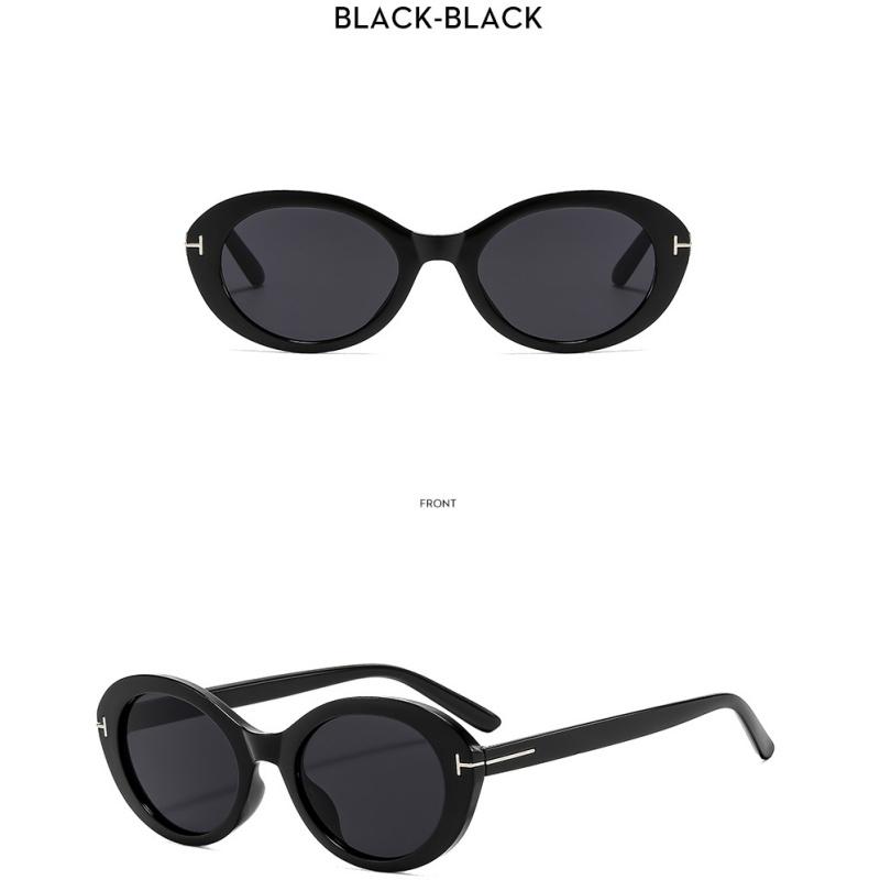 Women's Sunglasses, Fashionable T-shaped Oval Sunglasses