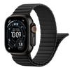 Magnetic Silicone Sport Watch Band for Apple Watch All Series 38/40/41/42/44/45/46/49mm Waterproof Breathable Replacement Wrist Strap