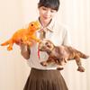 Löwenechse Plüschtier Dinosaurierpuppe - Niedliches kognitives Spielzeug für Kinder