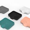 1pcs Silicone Drain Soap Box Kitchen Bathroom Anti-slip Sink Tray Creative Washing Table Soap Tray Free Punch Drain Rack